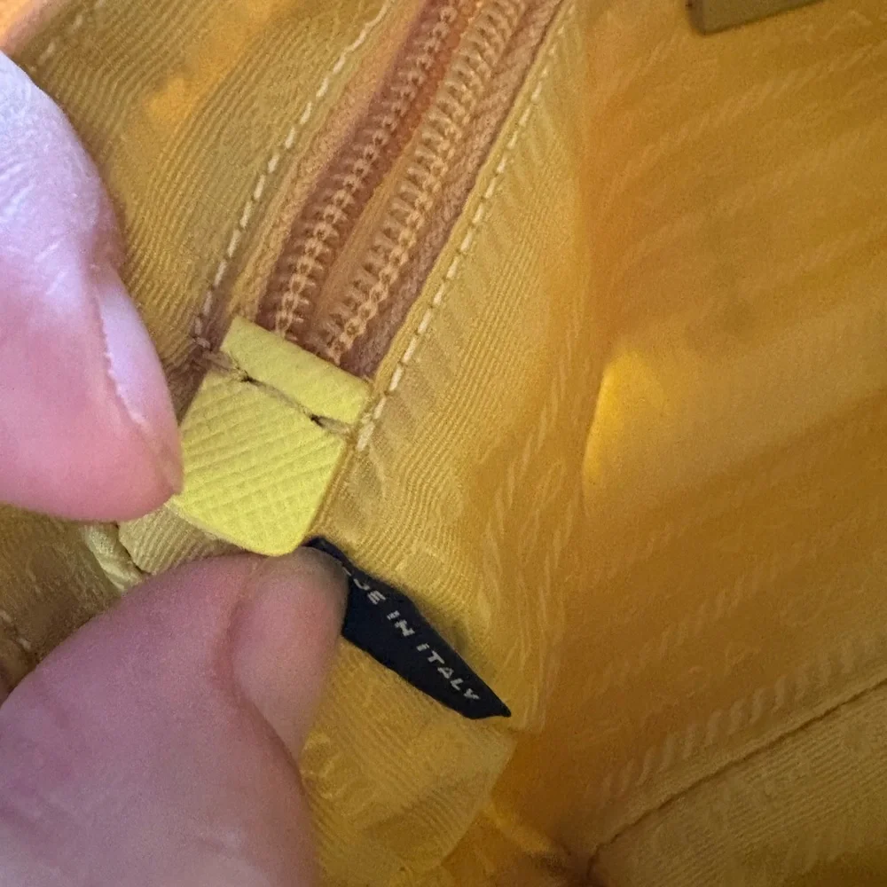 Prada Lemon Yellow Handbag - Picture 9 of 10